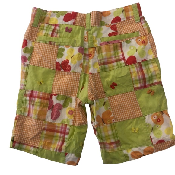 Gymboree Patchwork Butterfly Bermuda Shorts 6 - Picture 7 of 8